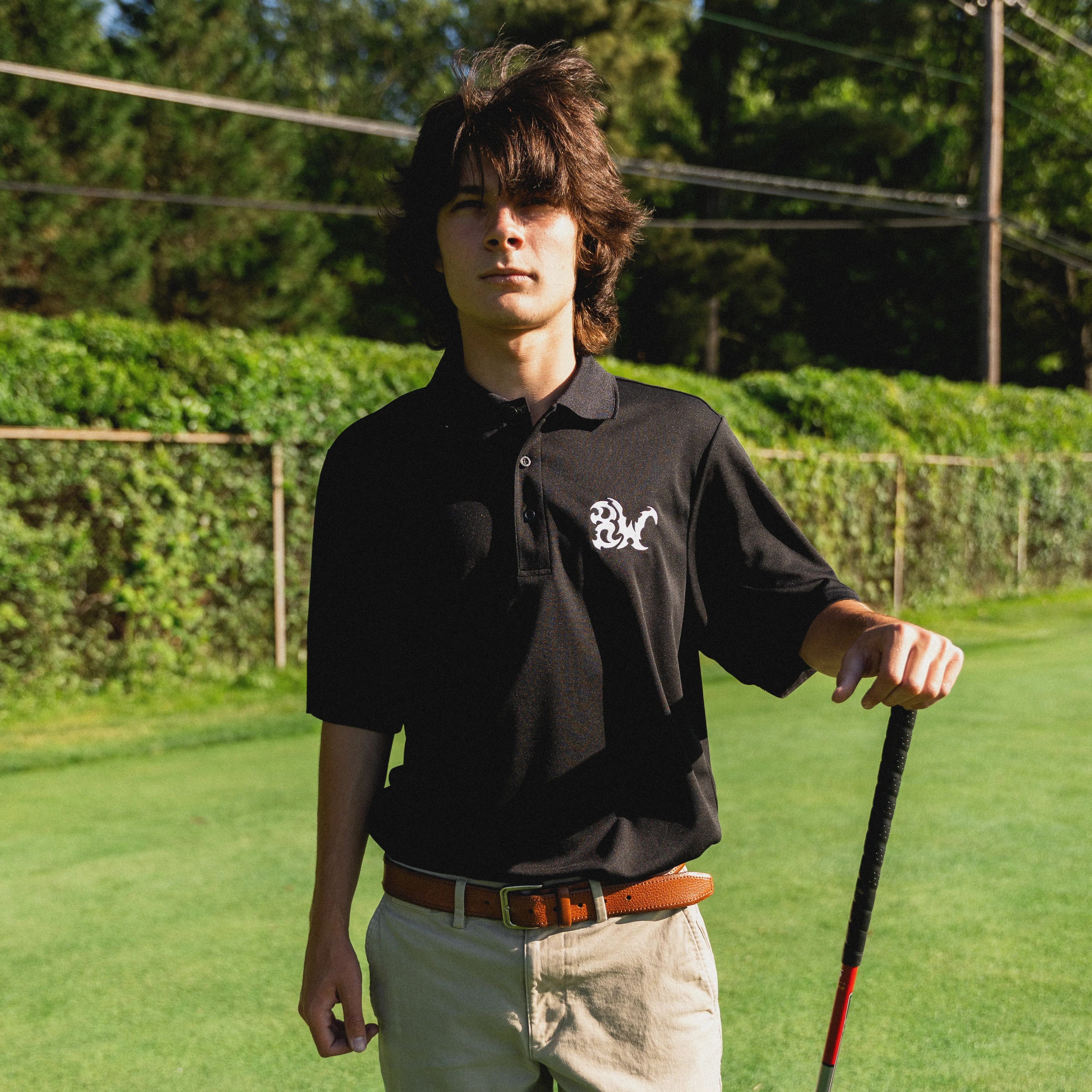 8W PIQUE PERFORMANCE POLO BLACK sold by 8thwndr product image thumbnail 5