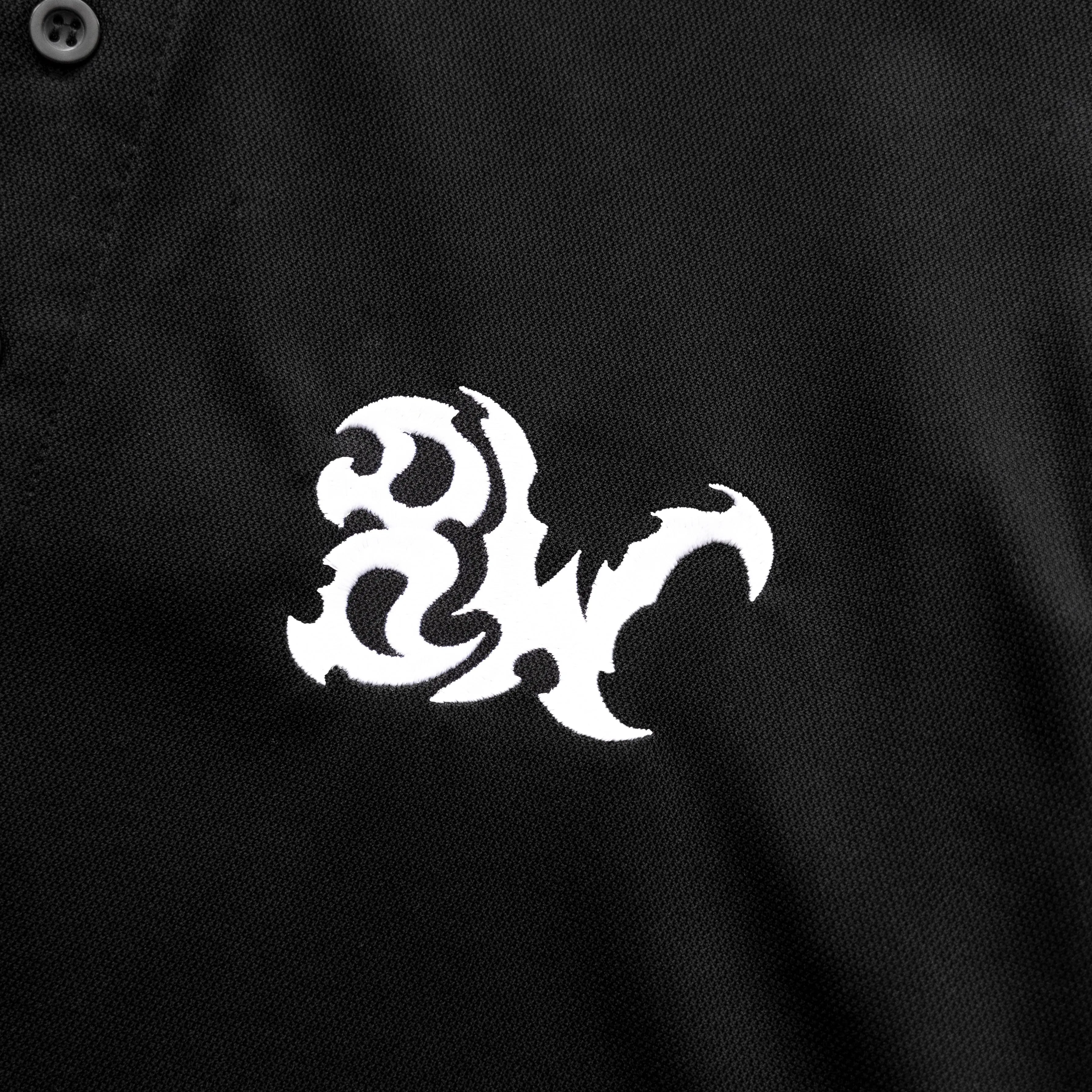 8W PIQUE PERFORMANCE POLO BLACK sold by 8thwndr product image thumbnail 4