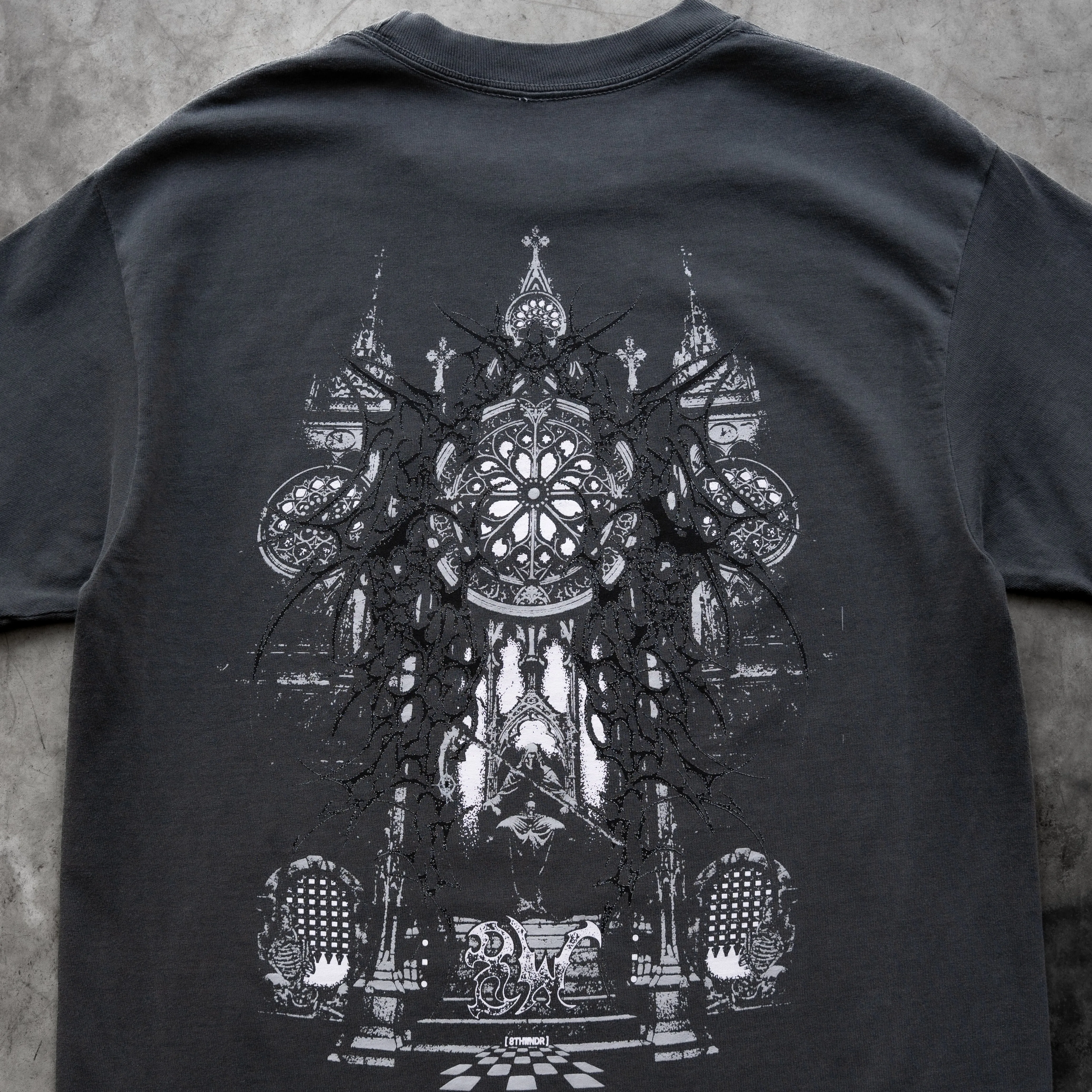CATHEDRAL TEE VINTAGE BLACK sold by 8thwndr product image thumbnail 5