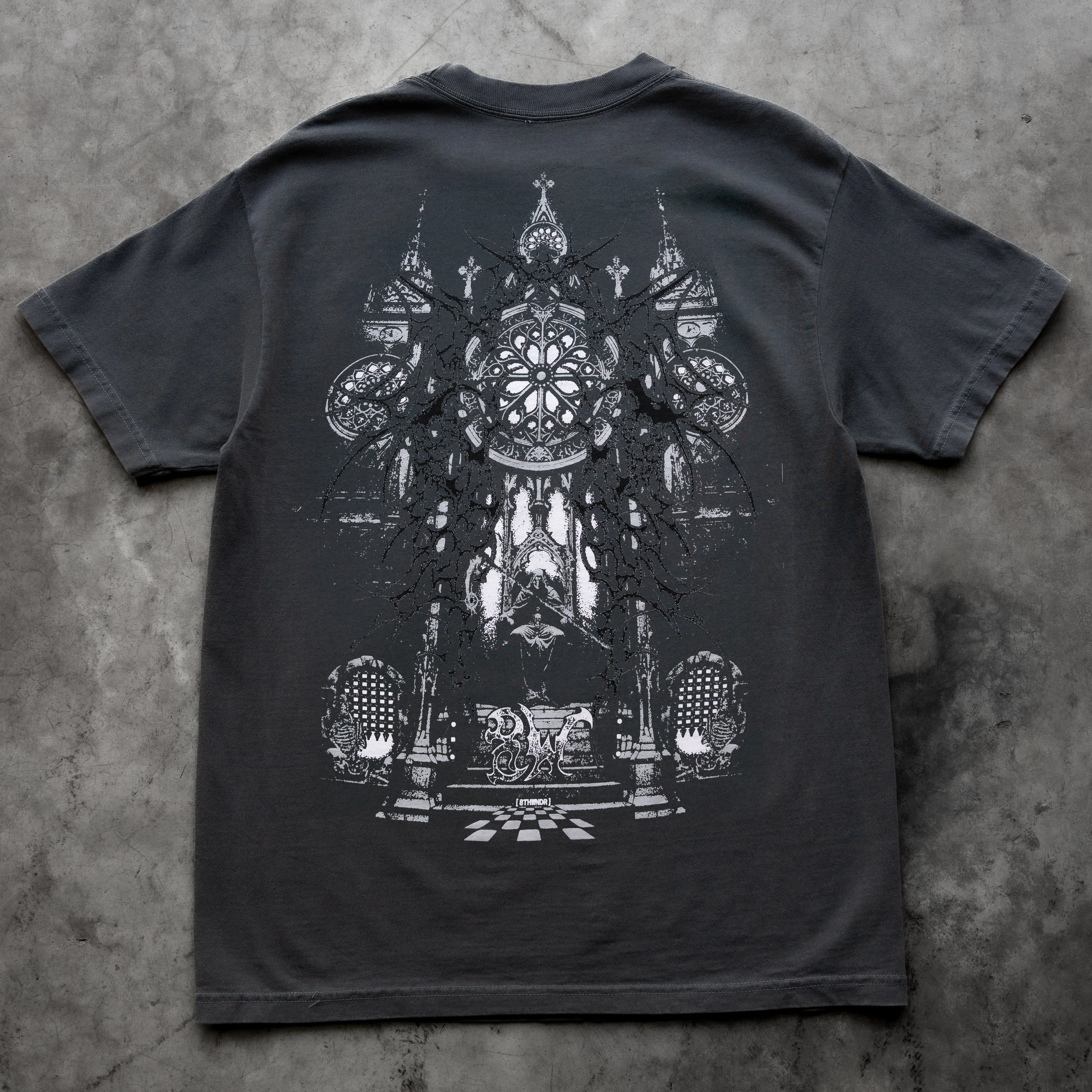 CATHEDRAL TEE VINTAGE BLACK sold by 8thwndr product image thumbnail 3