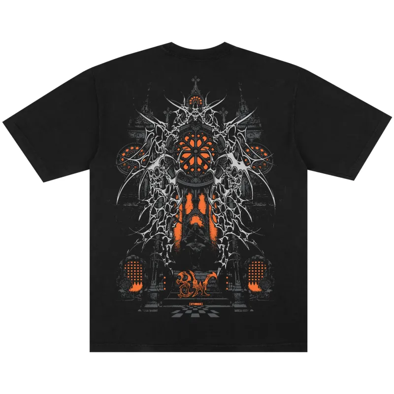 CATHEDRAL TEE BLACK sold by 8thwndr