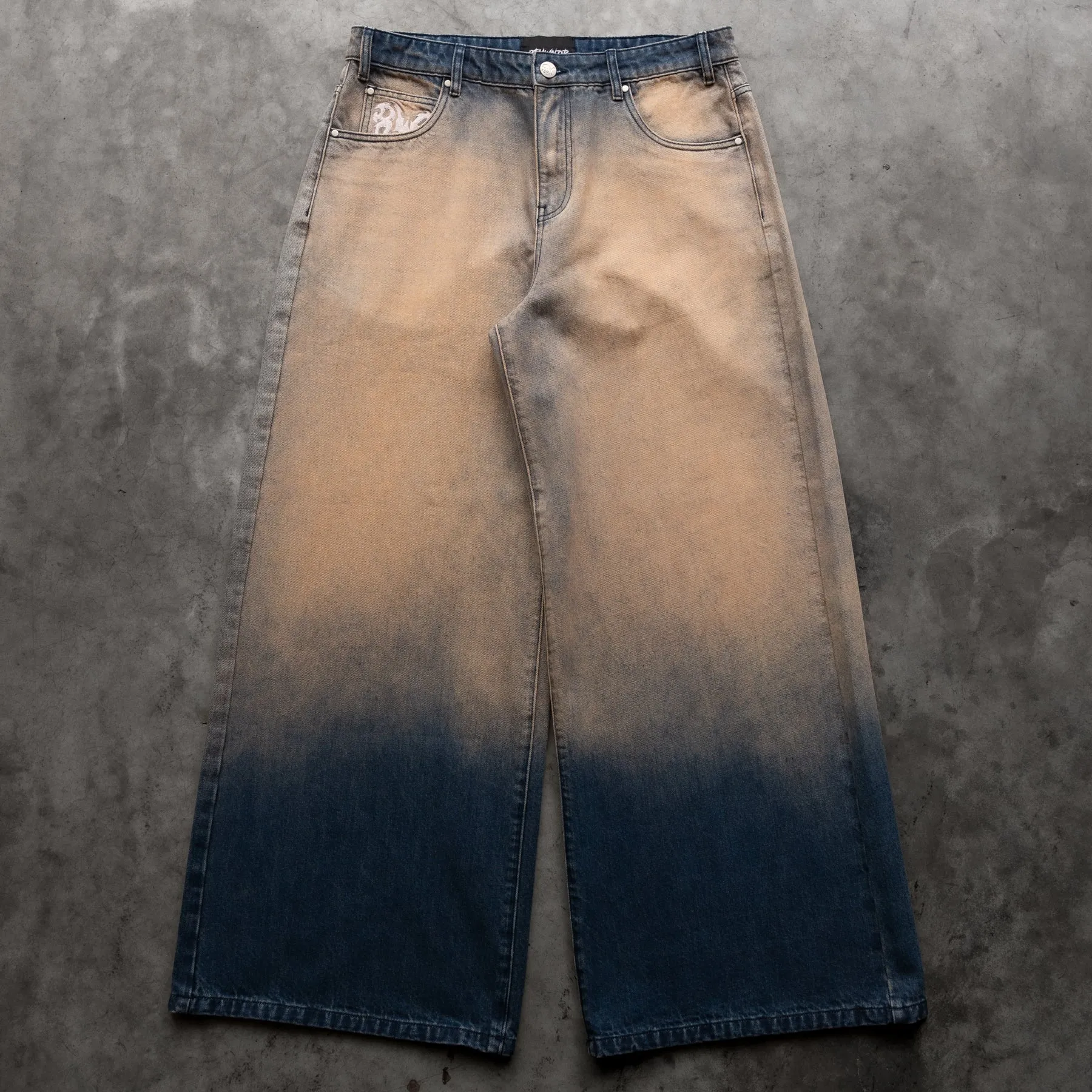 8W MUD WASH BAGGY JEANS sold by 8thwndr product image thumbnail 3