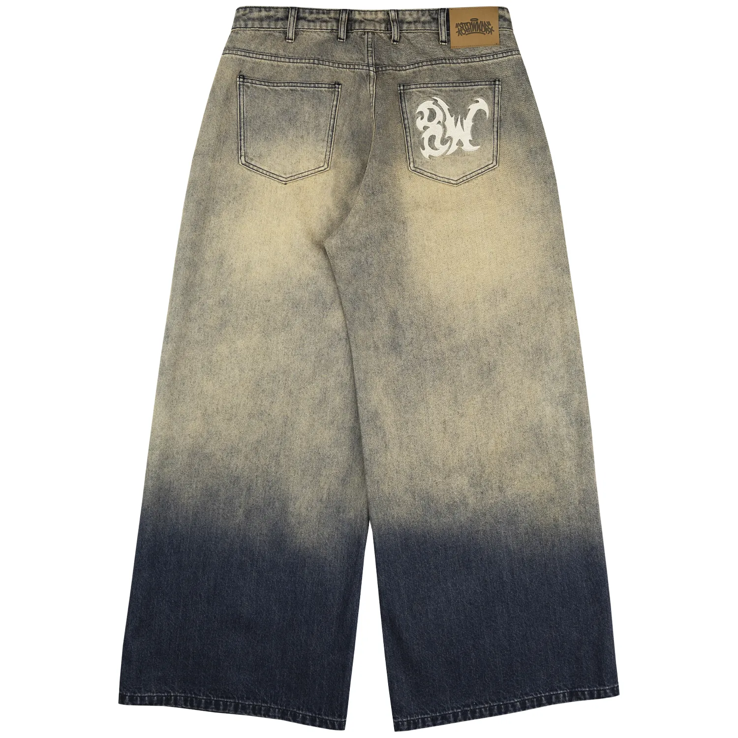 8W MUD WASH BAGGY JEANS sold by 8thwndr product image thumbnail 2