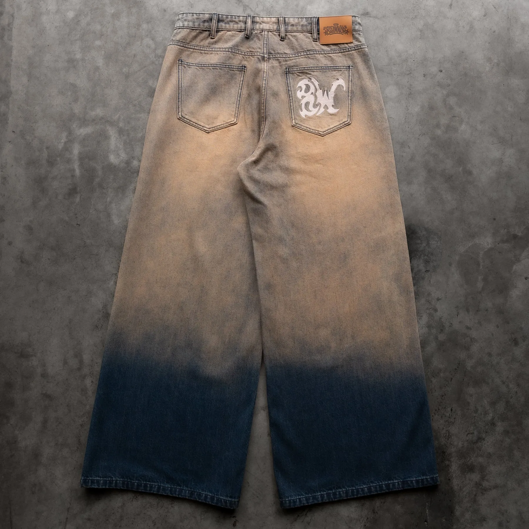 8W MUD WASH BAGGY JEANS sold by 8thwndr product image thumbnail 4