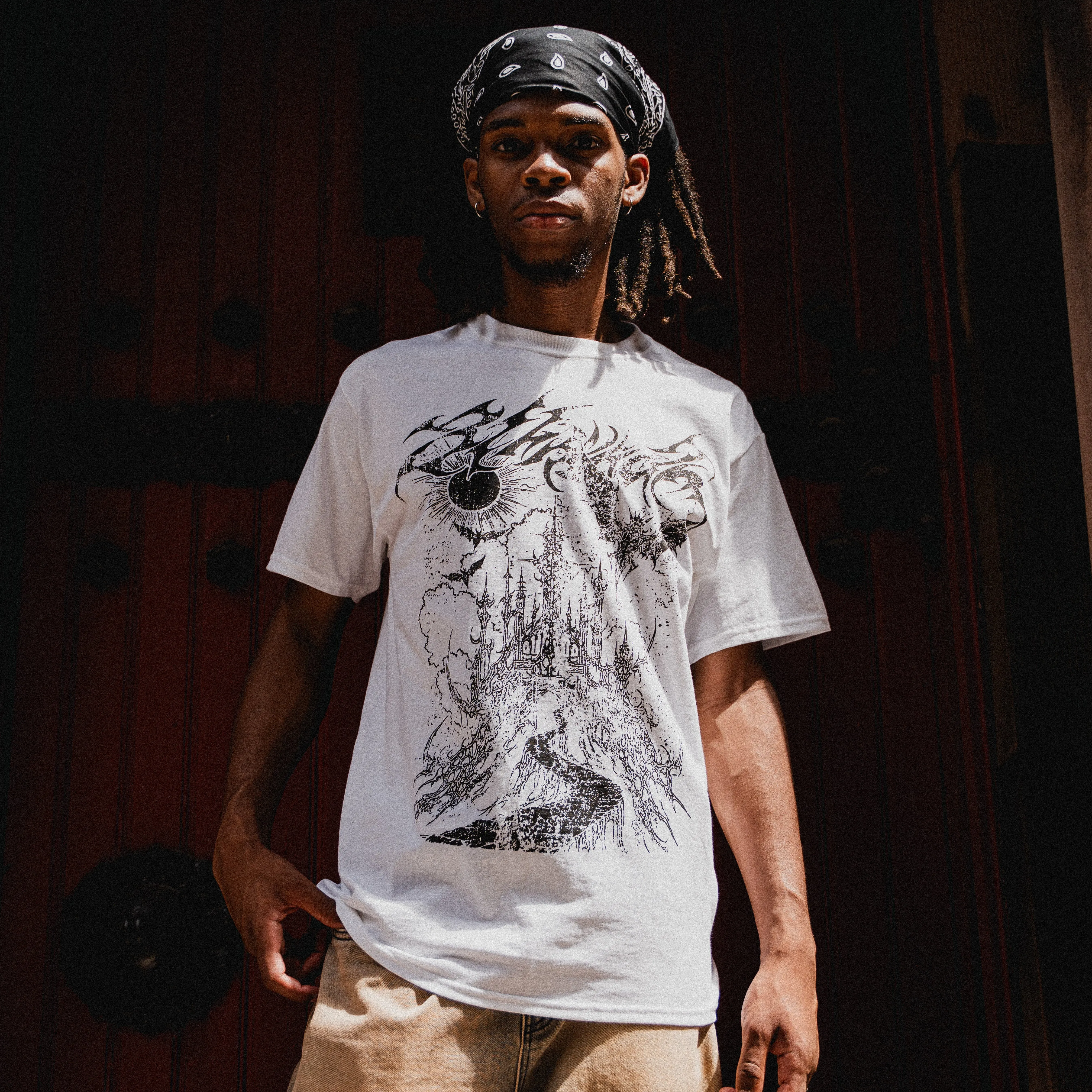 SIGIL CASTLE TEE WHITE sold by 8thwndr product image thumbnail 4