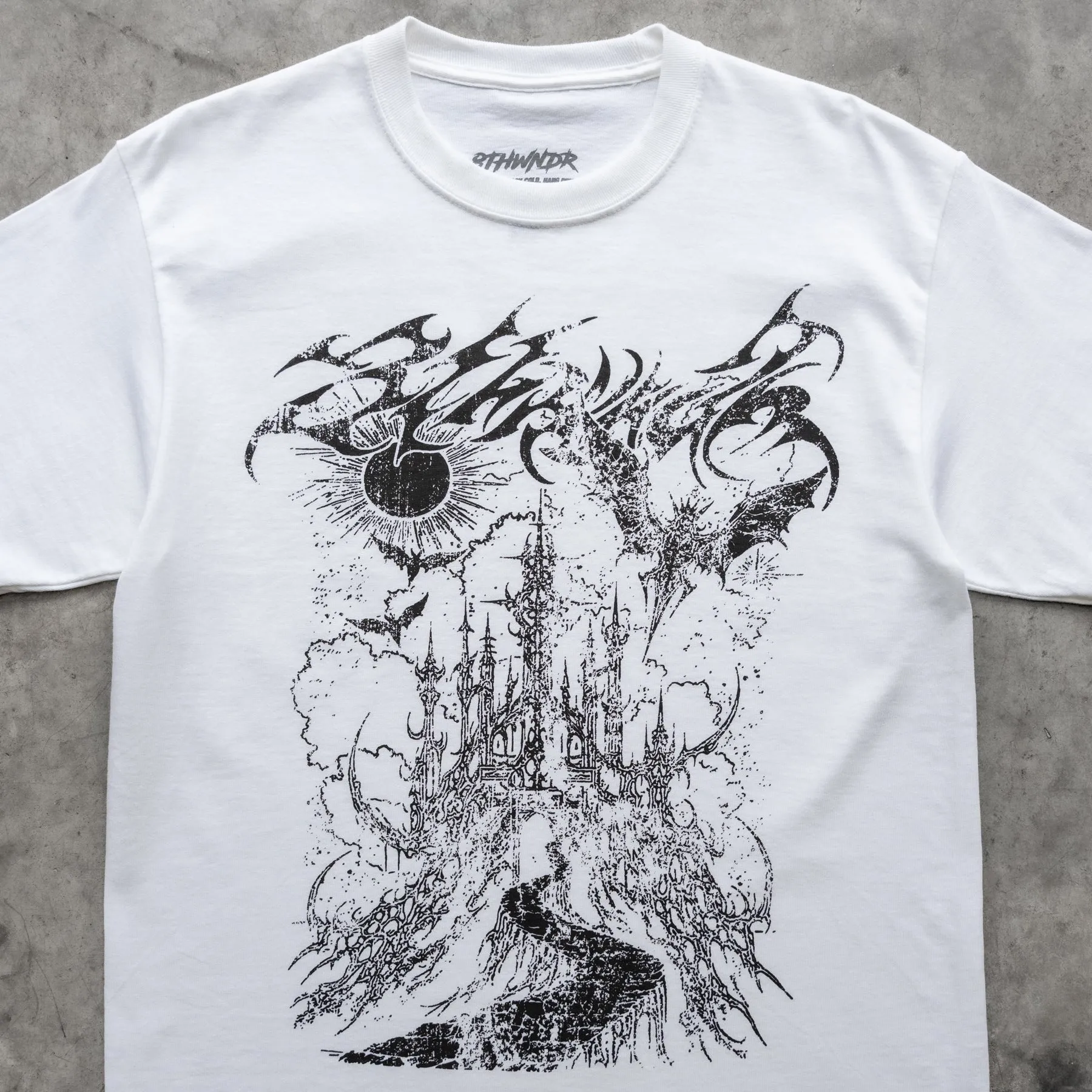 SIGIL CASTLE TEE WHITE sold by 8thwndr product image thumbnail 3