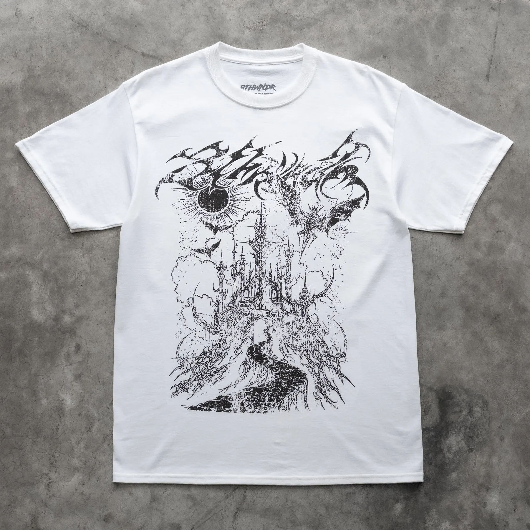 SIGIL CASTLE TEE WHITE sold by 8thwndr product image thumbnail 2