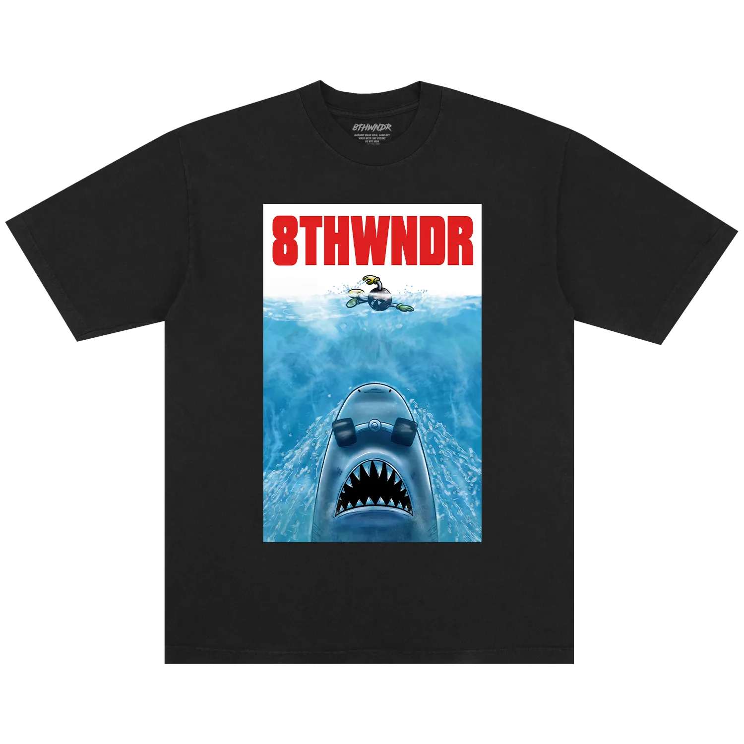 JAWS TEE BLACK sold by 8thwndr