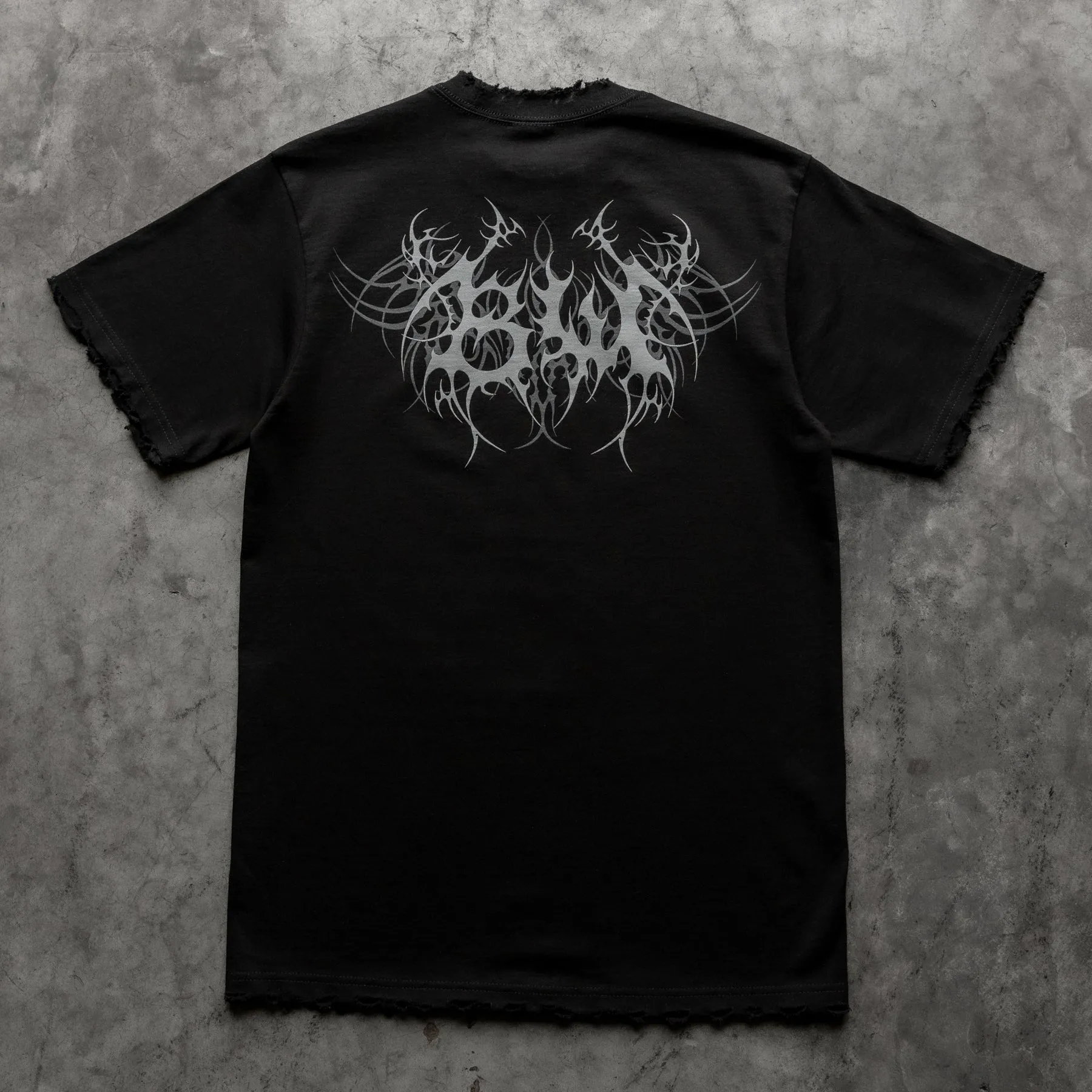 TRIBAL 8W DISTRESSED TEE BLACK sold by 8thwndr product image thumbnail 3