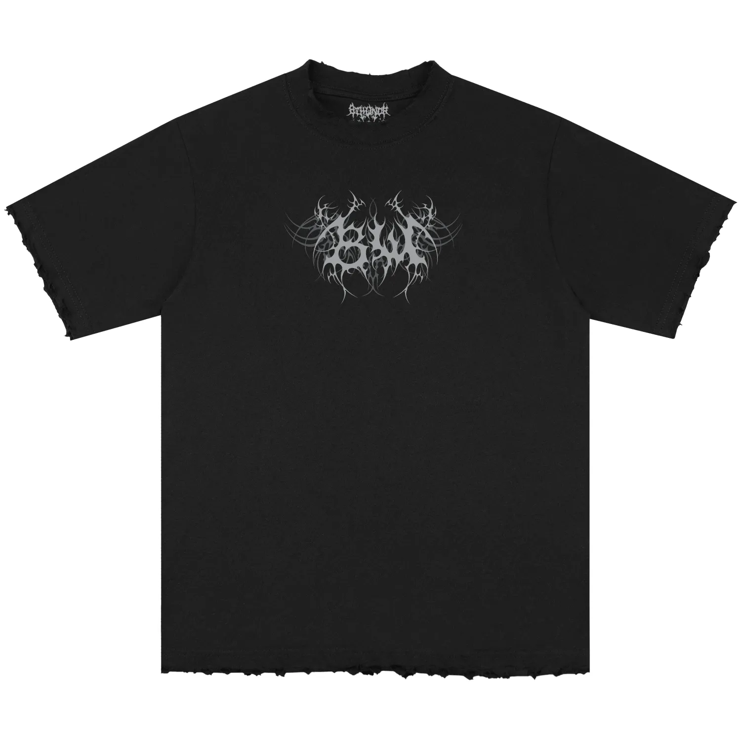 TRIBAL 8W DISTRESSED TEE BLACK sold by 8thwndr product image thumbnail 2
