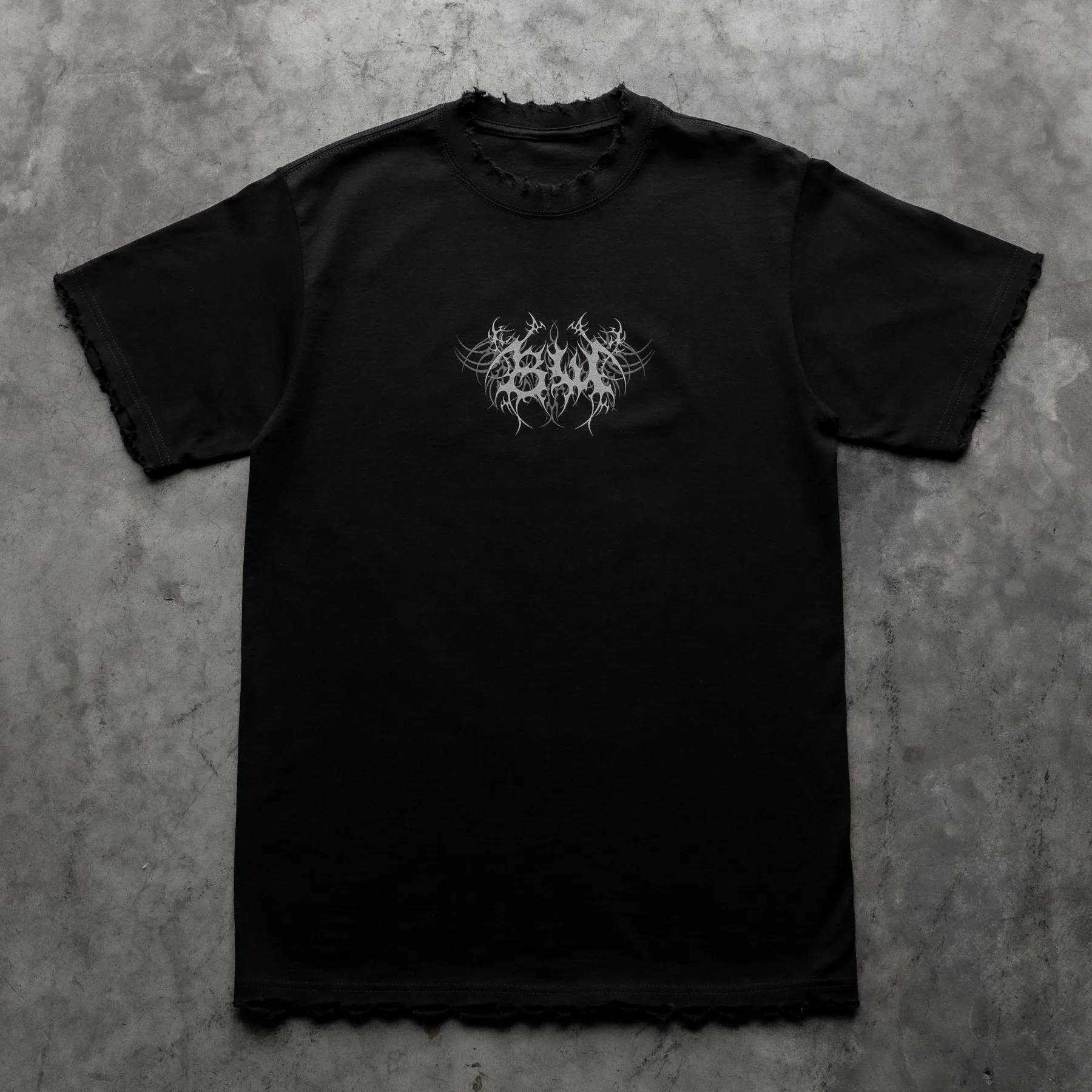 TRIBAL 8W DISTRESSED TEE BLACK sold by 8thwndr product image thumbnail 4