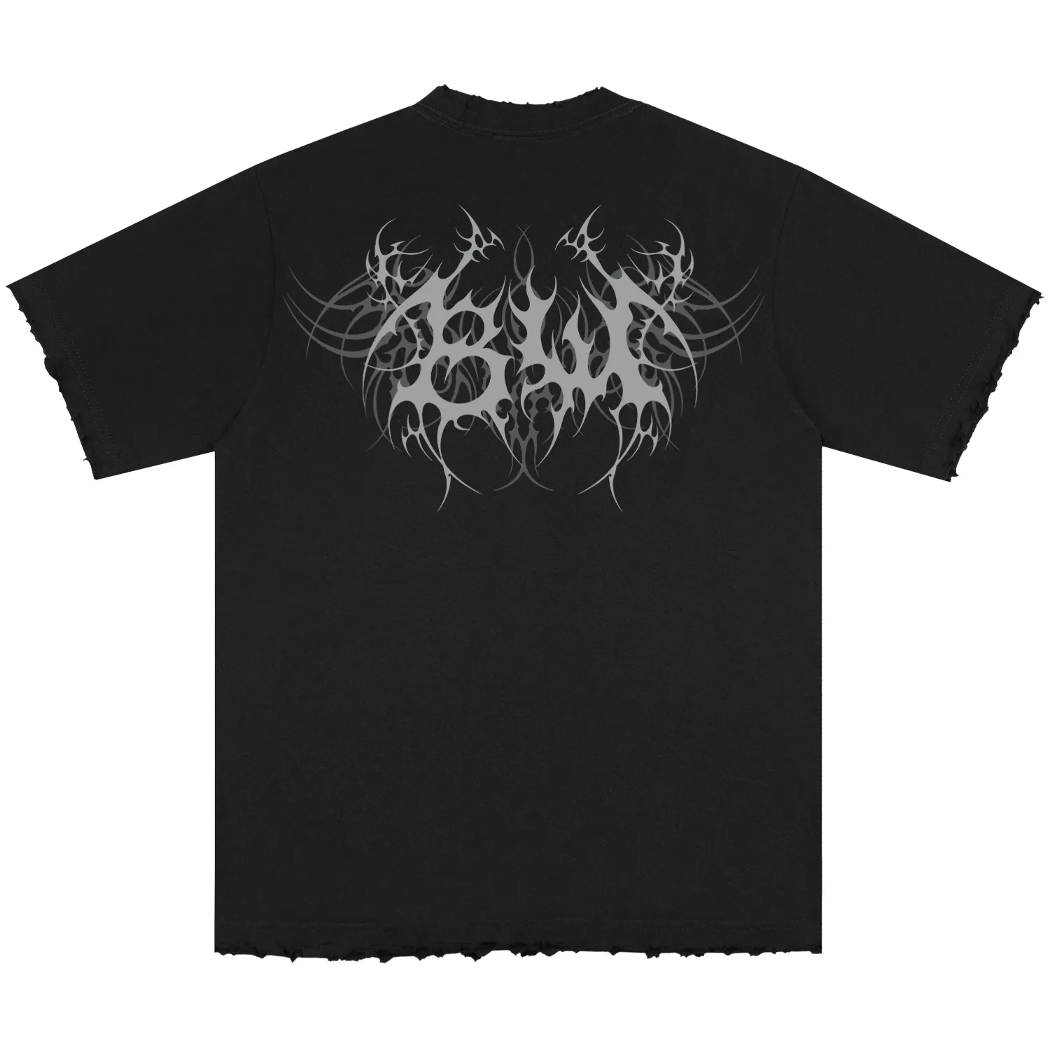 TRIBAL 8W DISTRESSED TEE BLACK sold by 8thwndr