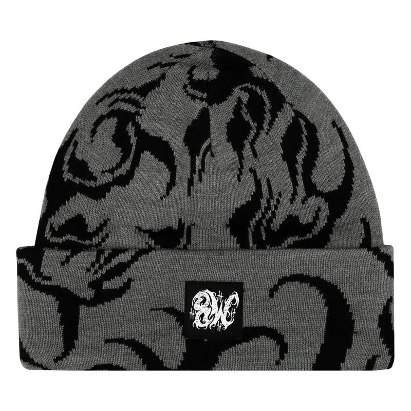 FLAME BEANIE GREY sold by 8thwndr