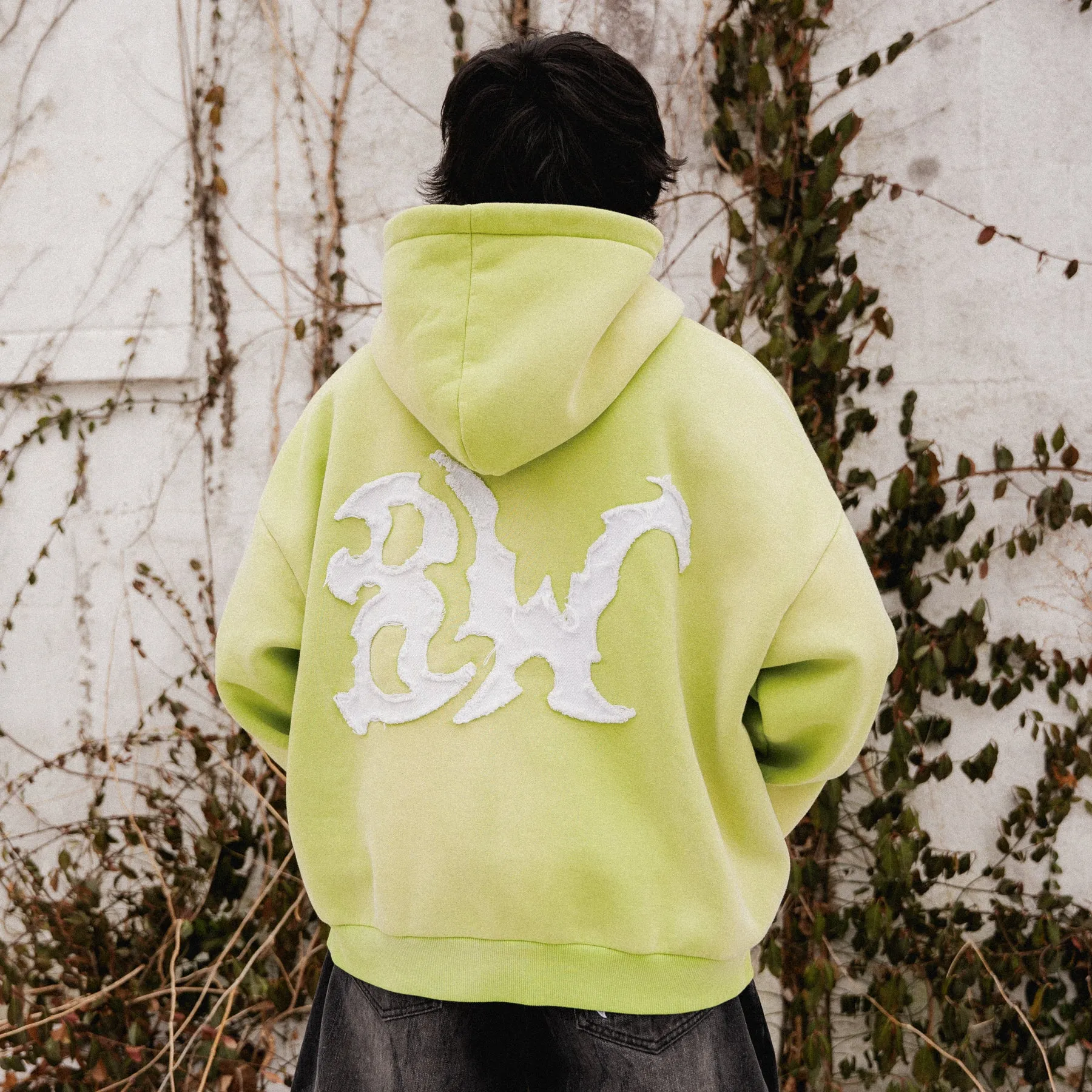 DISTRESSED 8W ZIP UP WASHED GREEN sold by 8thwndr product image thumbnail 4