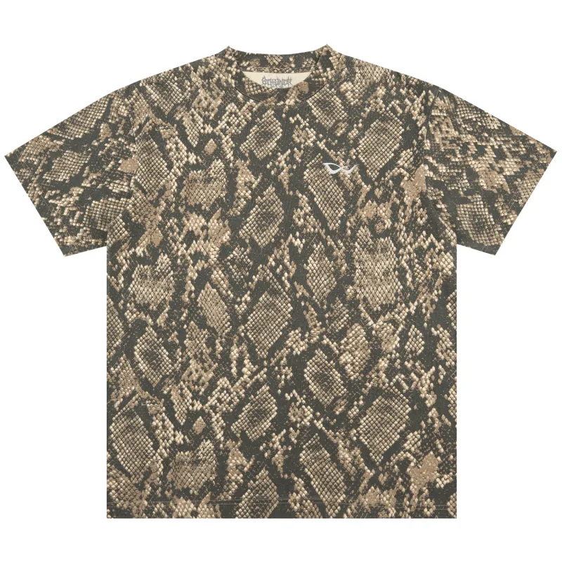 BASIC EMBROIDERED TEE RATTLESNAKE made by 8thwndr