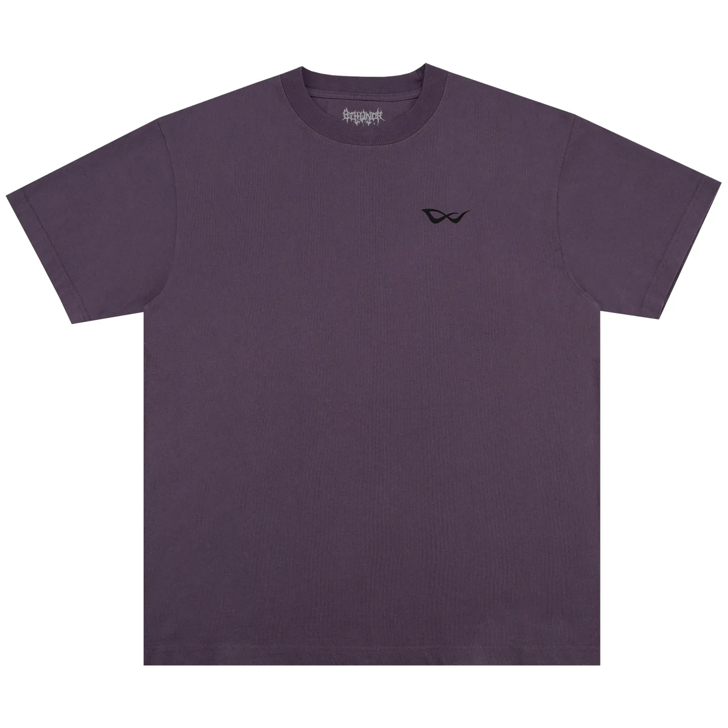 BASIC EMBROIDERED TEE PURPLE sold by 8thwndr