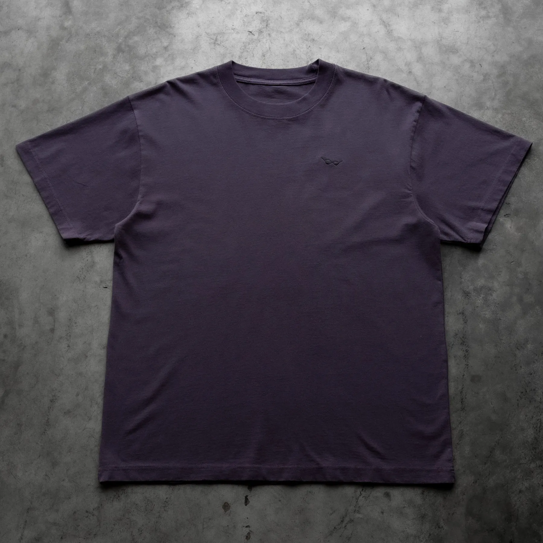 BASIC EMBROIDERED TEE PURPLE sold by 8thwndr product image thumbnail 2