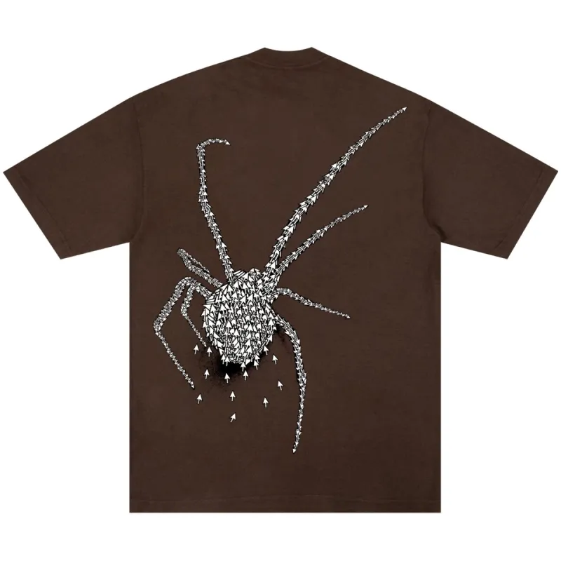 SPIDER CURSOR TEE BROWN sold by 8thwndr