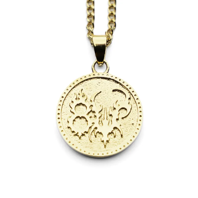COIN NECKLACE GOLD made by 8thwndr
