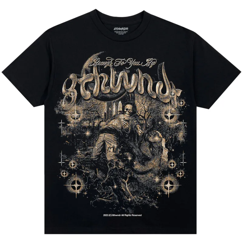 GRAVEYARD TEE BLACK sold by 8thwndr