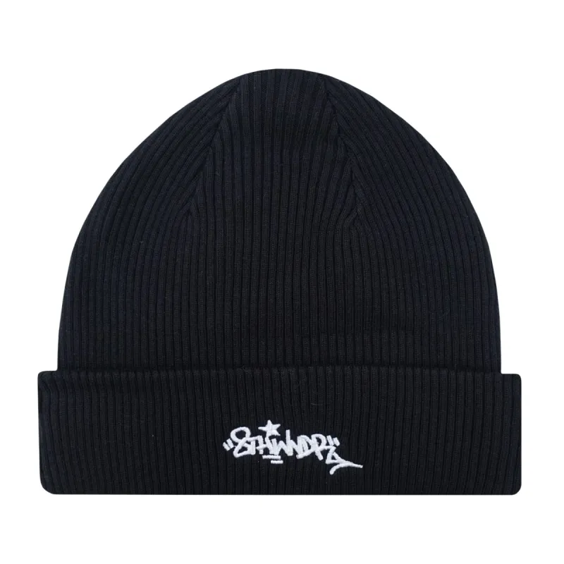 GRAFFITI BEANIE BLACK sold by 8thwndr