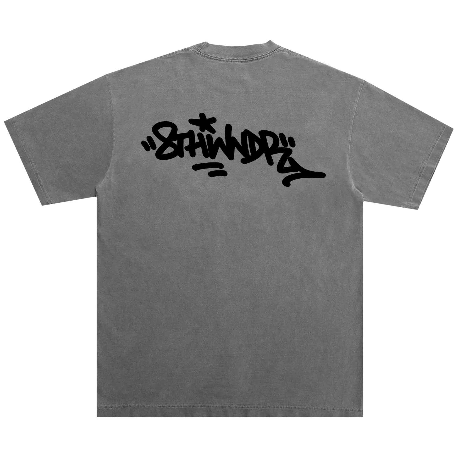 GRAFFITI TEE GREY sold by 8thwndr