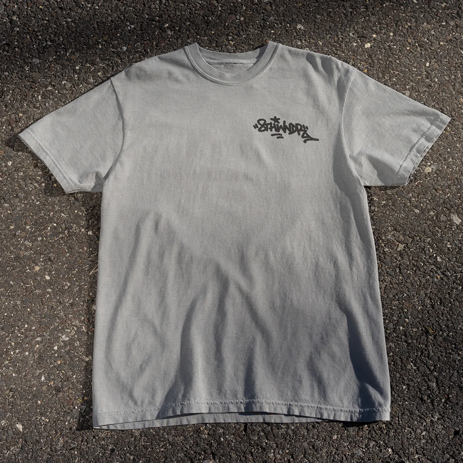 GRAFFITI TEE GREY sold by 8thwndr product image thumbnail 4