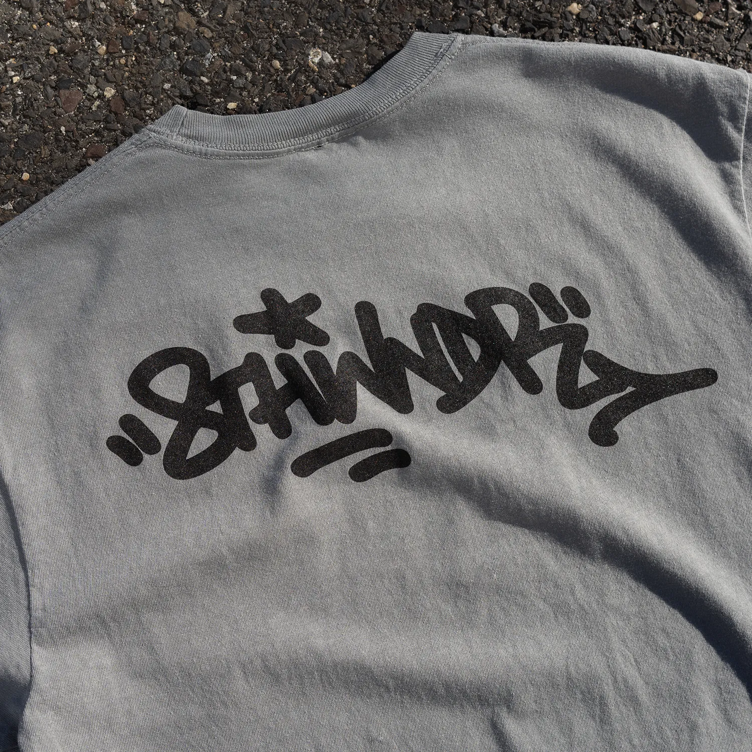 GRAFFITI TEE GREY sold by 8thwndr product image thumbnail 5