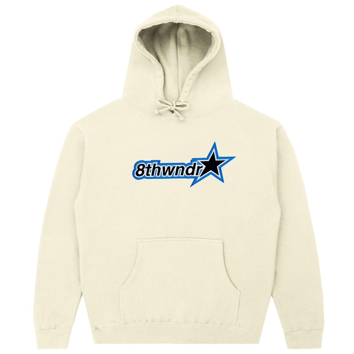 STAR LOGO HOODIE CREAM sold by 8thwndr