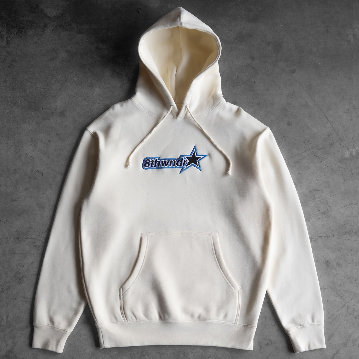 STAR LOGO HOODIE CREAM sold by 8thwndr product image thumbnail 2