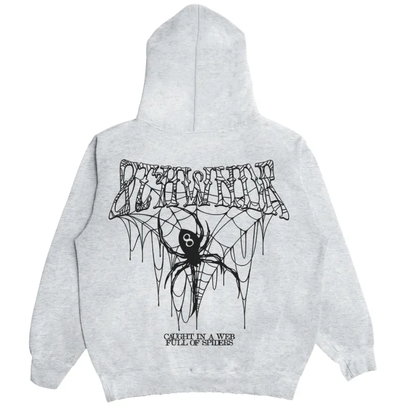 SPIDER HOODIE GREY sold by 8thwndr
