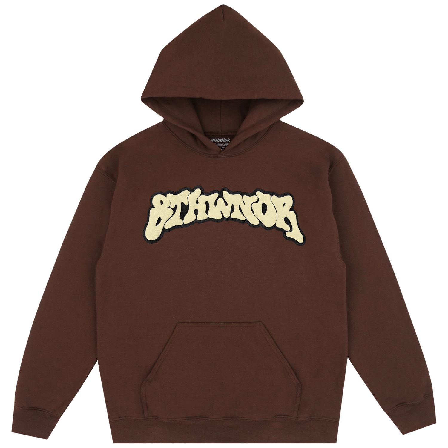 WAVE ARCH HOODIE BROWN sold by 8thwndr