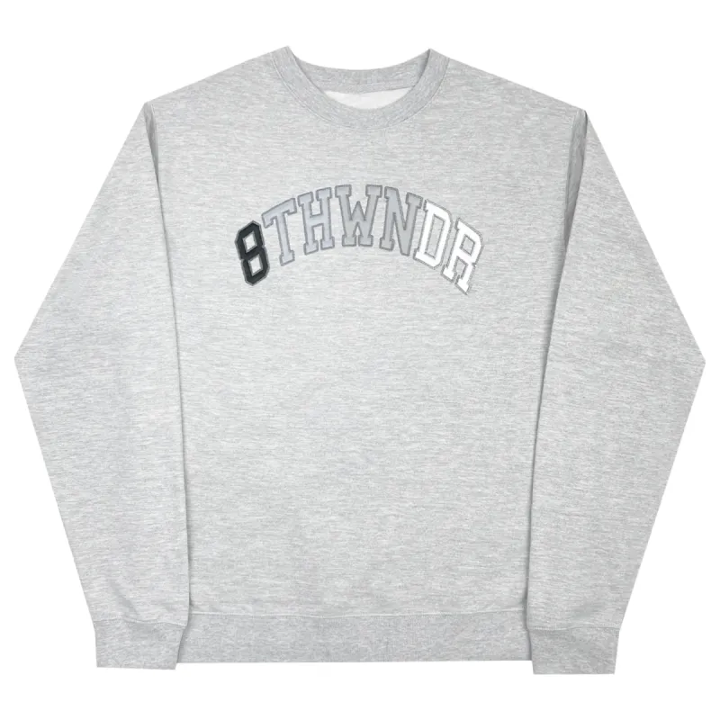 FADE ARCH CREWNECK GREY sold by 8thwndr