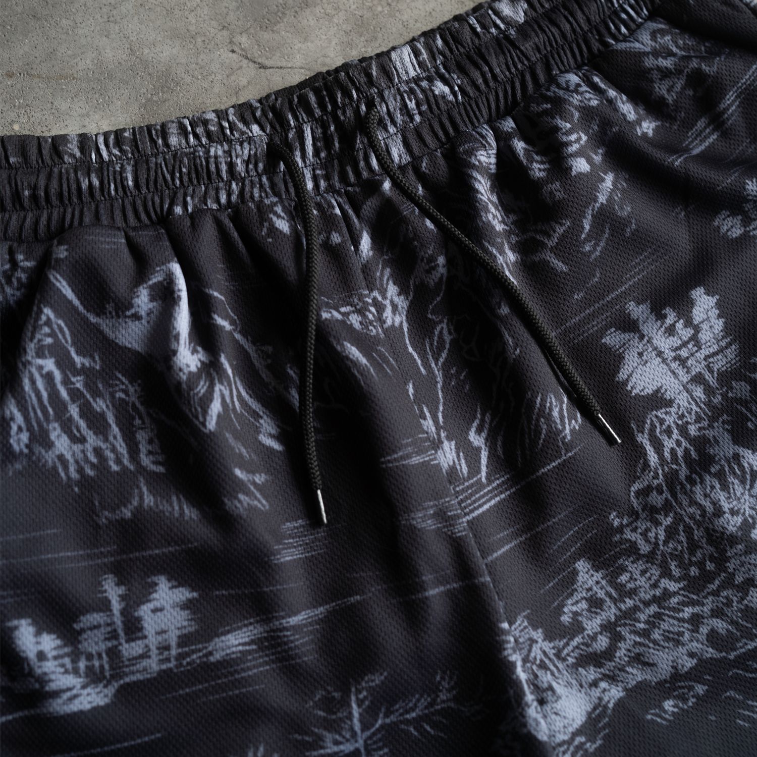 NATURE MESH SHORTS BLACK sold by 8thwndr product image thumbnail 3