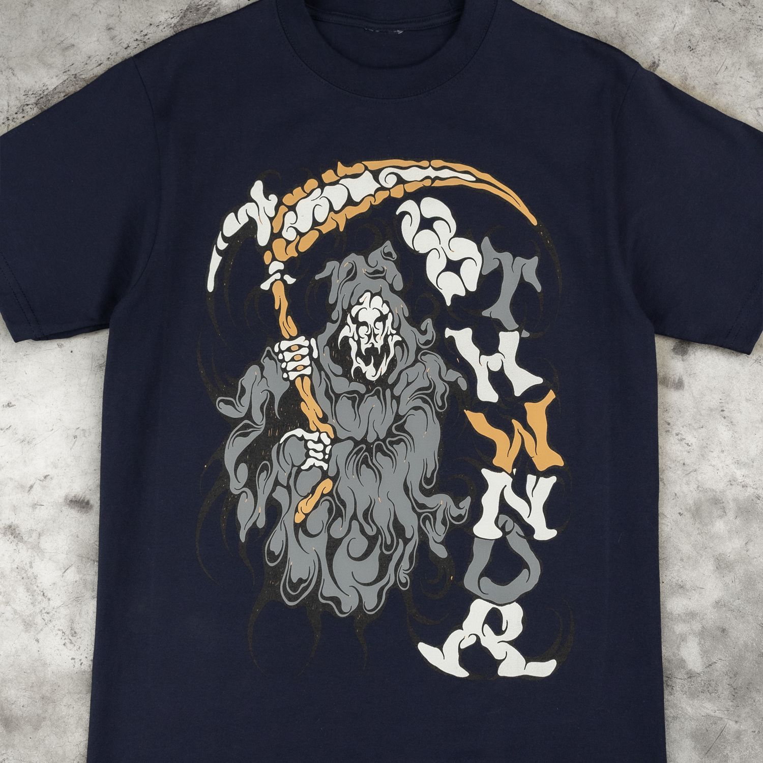 REAPER TEE NAVY sold by 8thwndr product image thumbnail 4