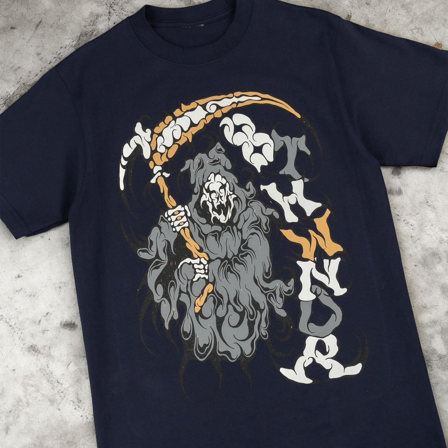 REAPER TEE NAVY sold by 8thwndr product image thumbnail 3