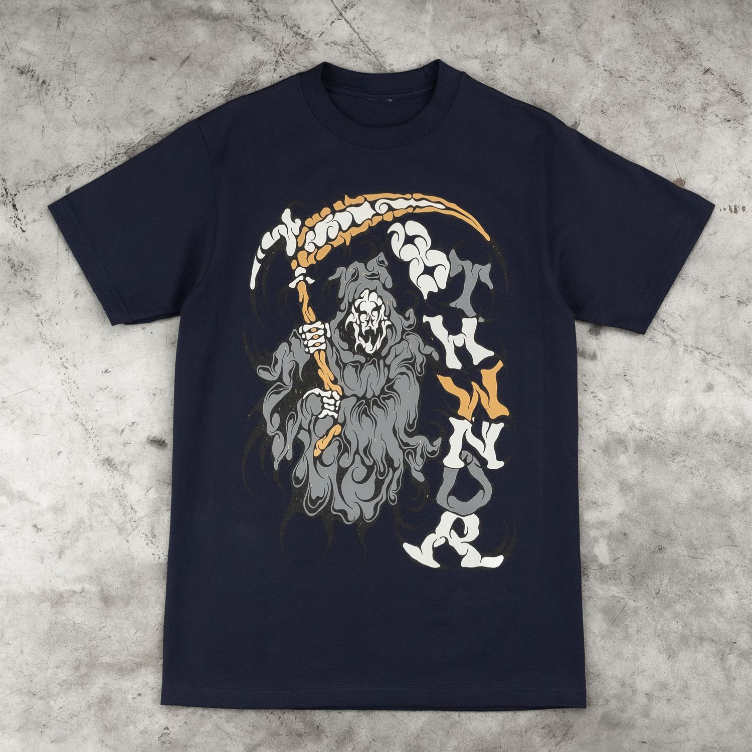 REAPER TEE NAVY sold by 8thwndr product image thumbnail 2
