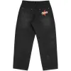 STAR LOGO BAGGY JEANS BLACK sold by 8thwndr