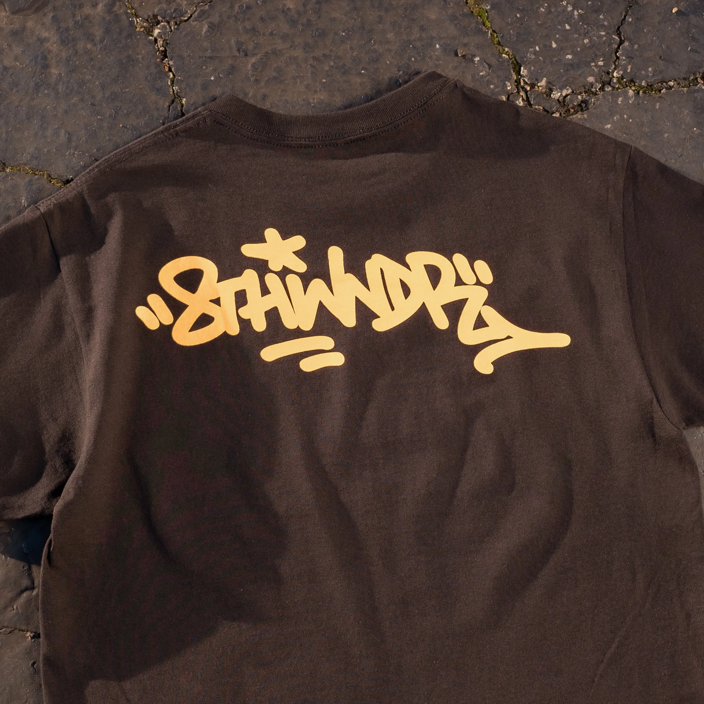 GRAFFITI TEE BLACK sold by 8thwndr product image thumbnail 4