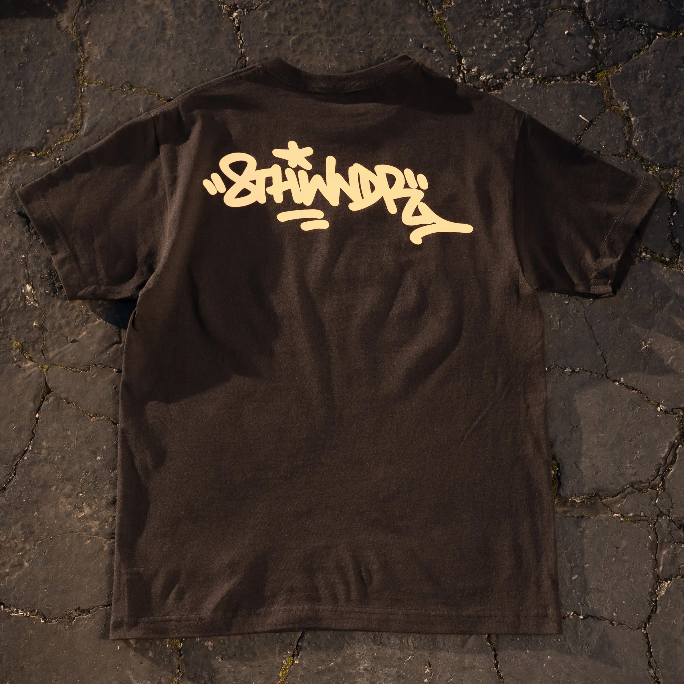 GRAFFITI TEE BLACK sold by 8thwndr product image thumbnail 3