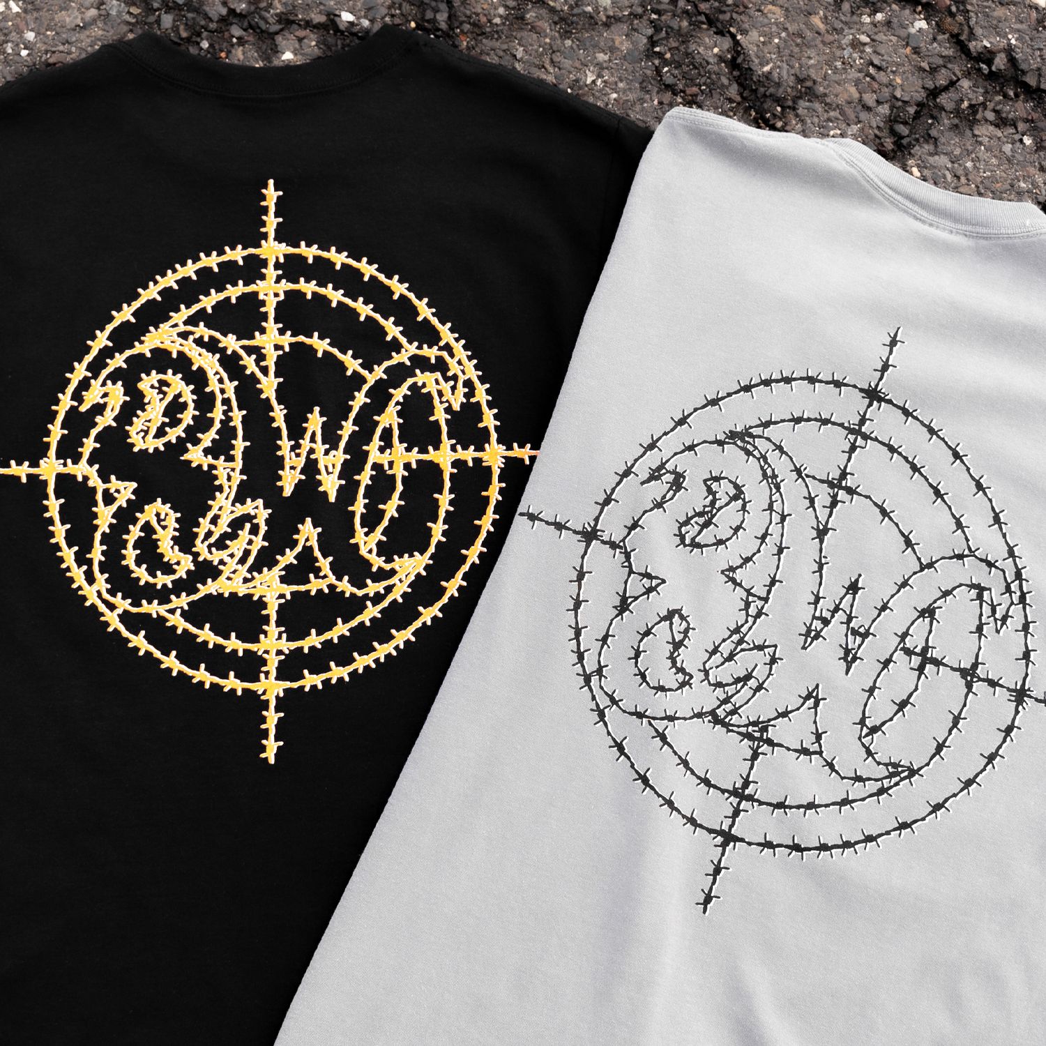 8W CROSSHAIR TEE BLACK sold by 8thwndr product image thumbnail 4