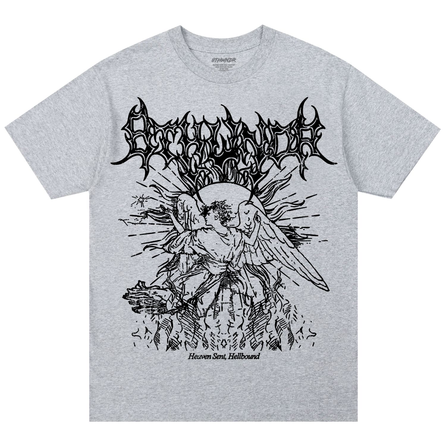 HEAVEN SENT TEE GREY sold by 8thwndr