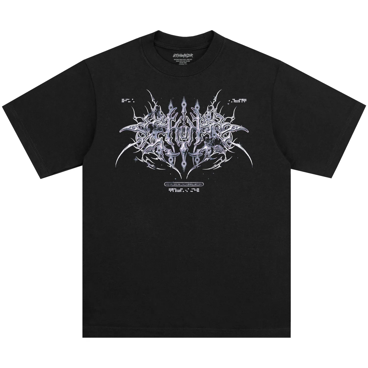 CYBERHEAVEN 5.0 TEE BLACK sold by 8thwndr product image thumbnail 2