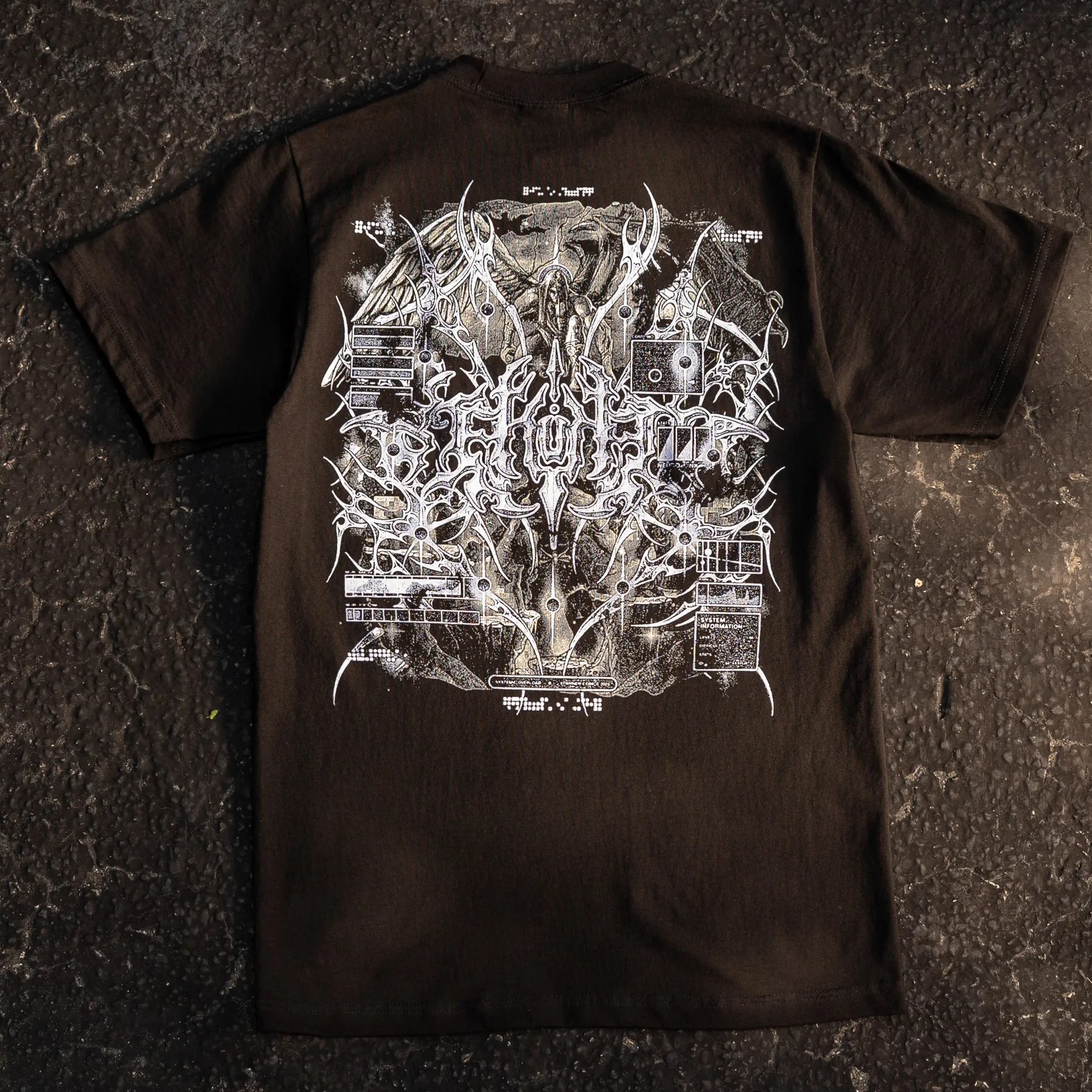 CYBERHEAVEN 5.0 TEE BLACK sold by 8thwndr product image thumbnail 3