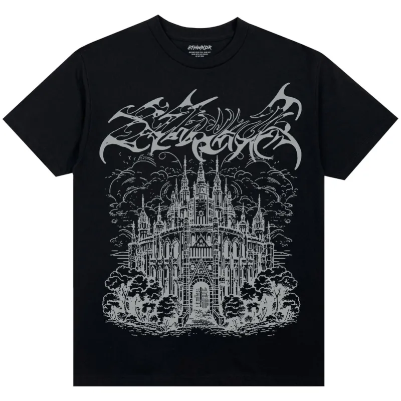 CASTLE TEE BLACK sold by 8thwndr
