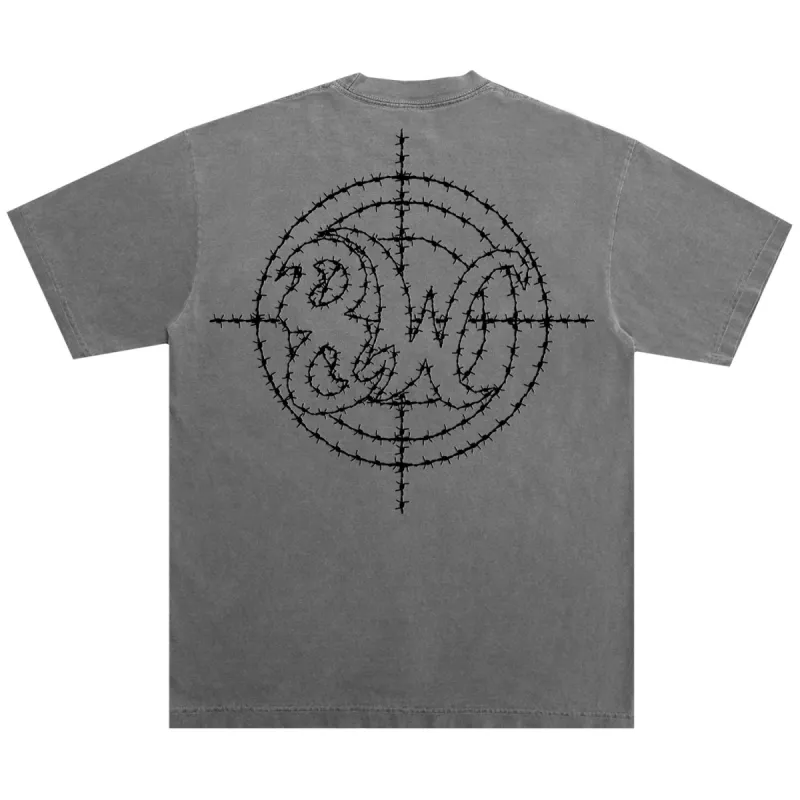 8W CROSSHAIR TEE GREY sold by 8thwndr