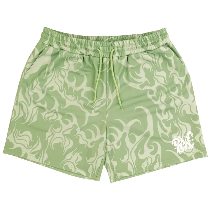 8W MESH SHORTS GREEN sold by 8thwndr