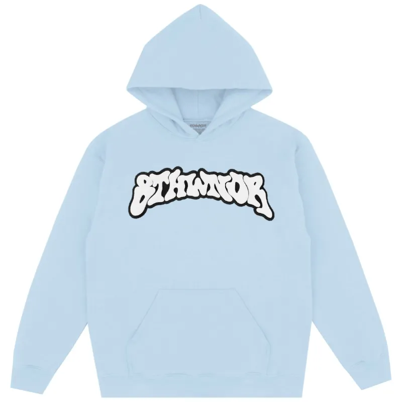 WAVE ARCH HOODIE LIGHT BLUE sold by 8thwndr