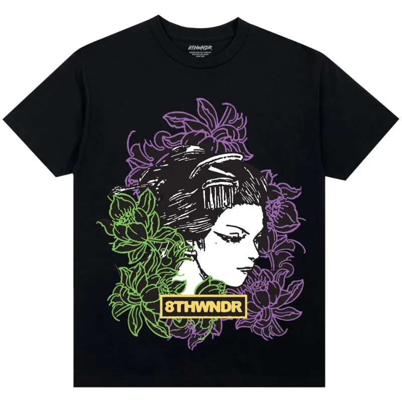 BLOOMING TEE BLACK sold by 8thwndr