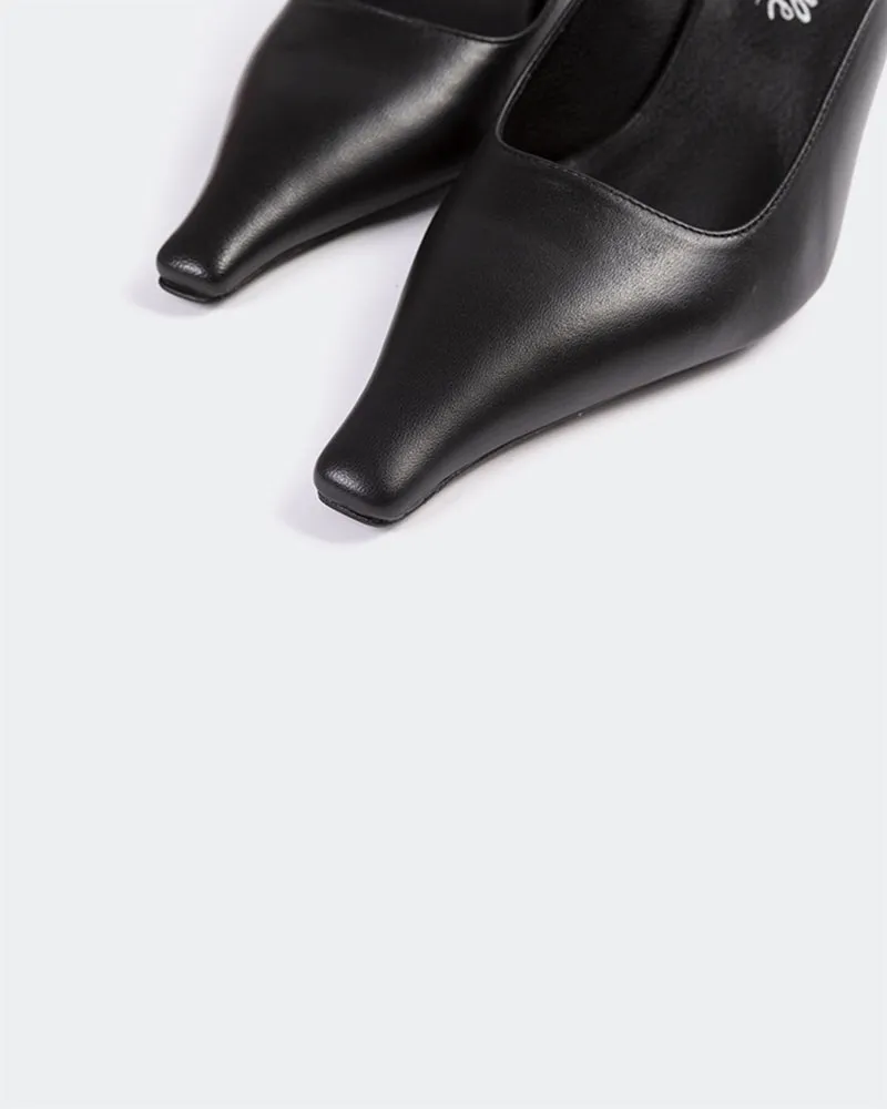 Carthan Black Leather sold by L'Intervalle product image thumbnail 5